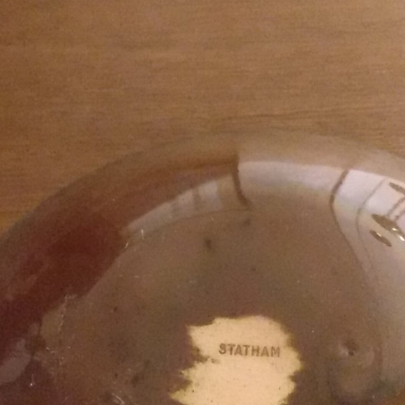 Vintage Leon Statham hammered Copper Enamel Bowl - Picture 2 of 4